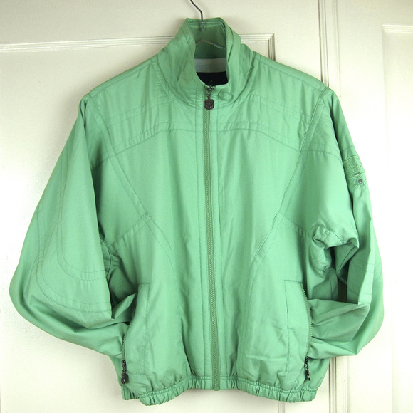 Kaelin Sportswear Other - NWT 80s Retro Style Windbreaker Jacket Mint Green Small